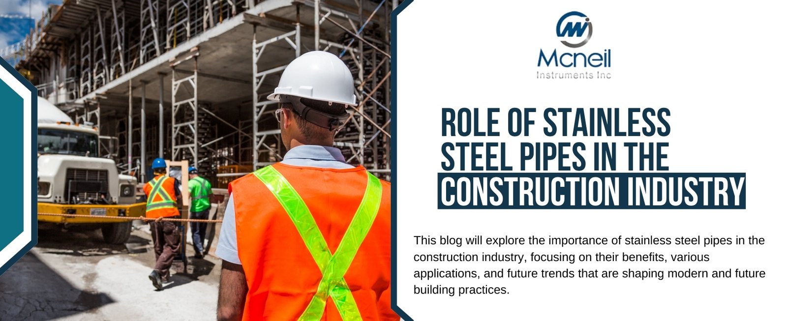 Role of Stainless Steel Pipes in the Construction Industry