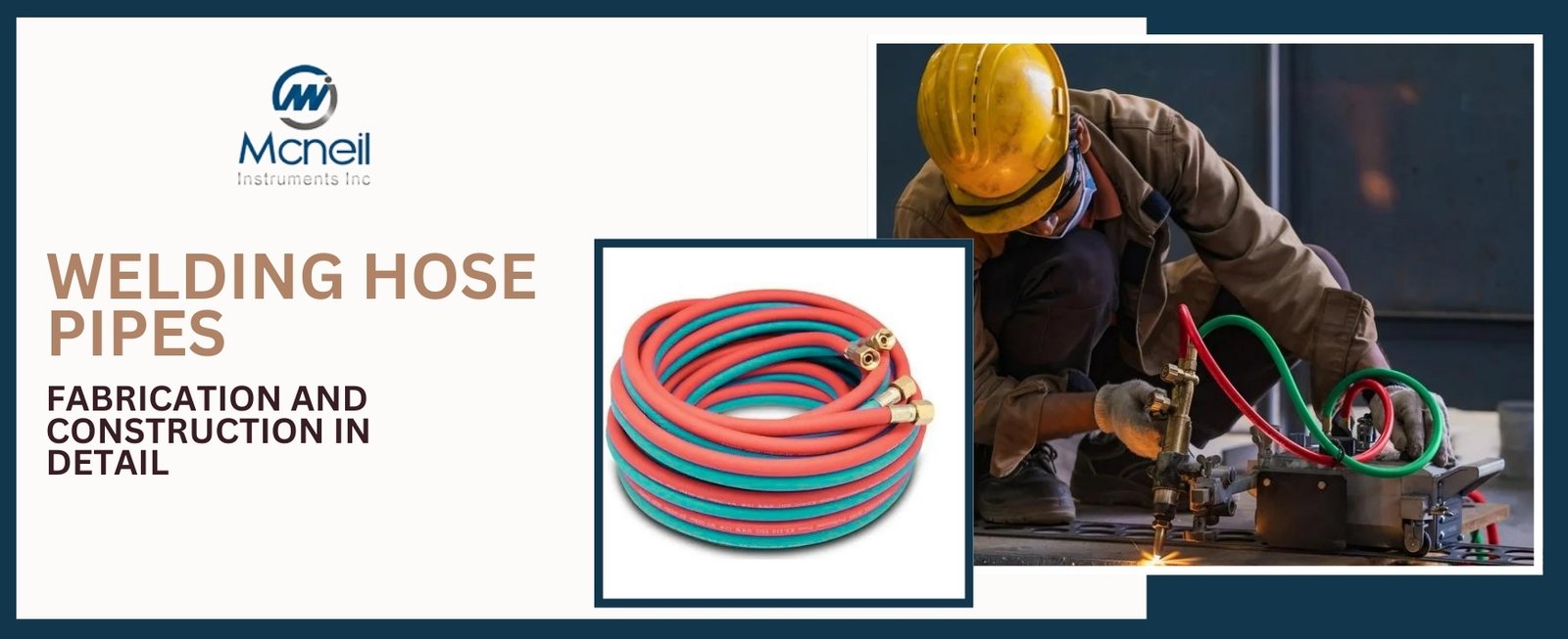Welding Hose Pipes Fabrication and Construction in Detail