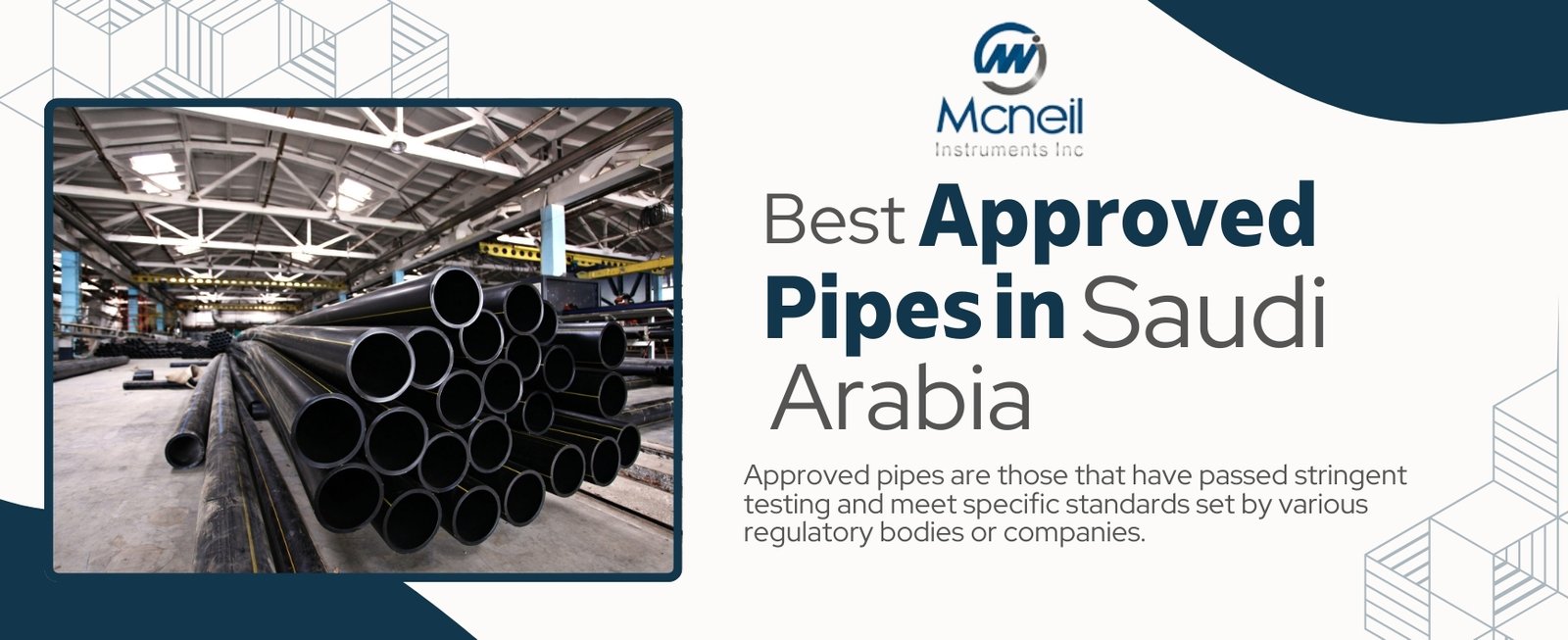 Best Approved Pipes in Saudi Arabia